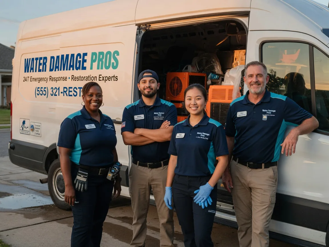 Water Damage Restoration company in Huggins, MO